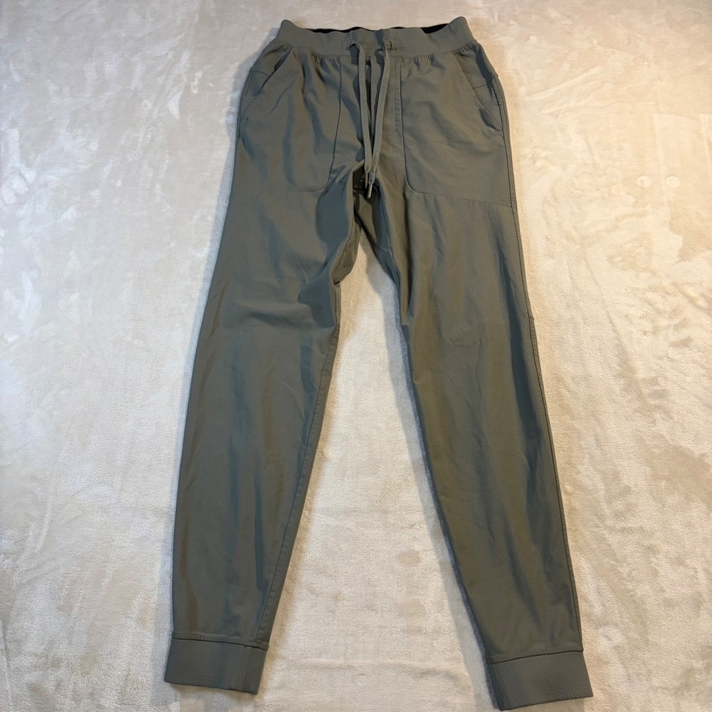 Lululemon ABC Jogger Mens XS Olive Green Warpstreme Pants LM5AOLS